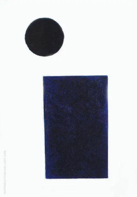 Quadrilateral and the Circle By Kazimir Malevich
