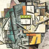 Soldier of the First Division 1914 By Kazimir Malevich