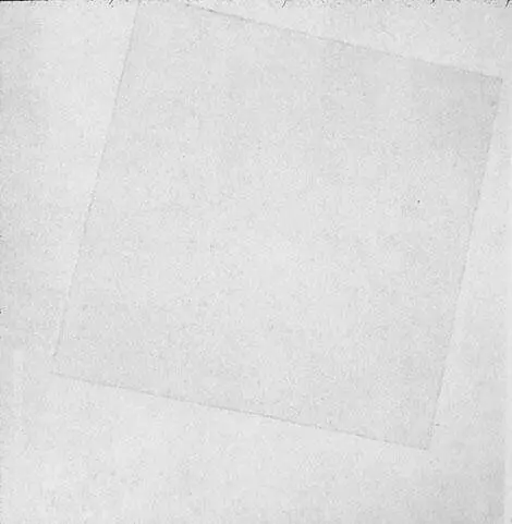 White on White 1917 By Kazimir Malevich