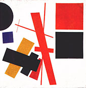 Suprematism Non-Objective Composition 1916 By Kazimir Malevich