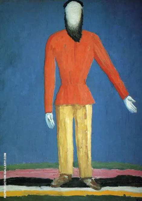 The Peasant By Kazimir Malevich