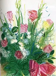 Bouquet of Roses By Raoul Dufy
