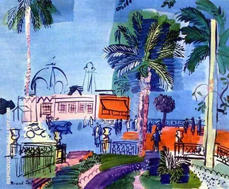 Casino at Nice 1927 By Raoul Dufy