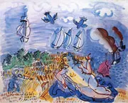 Ceres by The Sea 1928 By Raoul Dufy