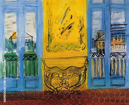 Console with Two Windows 1948 By Raoul Dufy