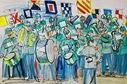 La Fanfare du Havre 1951 By Raoul Dufy