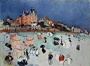 La Playa de Sainte Adresse 1906 By Raoul Dufy