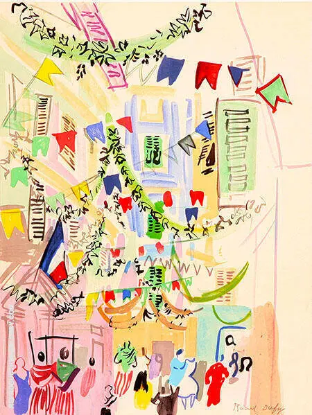 Palais de Mediterranee Nice By Raoul Dufy