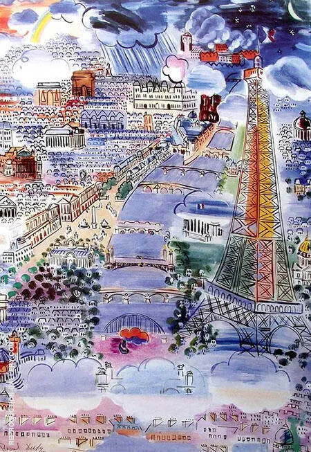 Paris View By Raoul Dufy