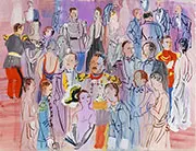 Reception at The Admiralty 1935 By Raoul Dufy