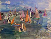 Regatta 1935 By Raoul Dufy