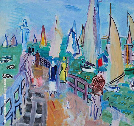 Regatta at Deauville by Raoul Dufy | Oil Painting Reproduction
