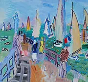 Regatta at Deauville By Raoul Dufy