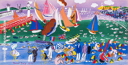 Sainte Adresse by Raoul Dufy | Oil Painting Reproduction