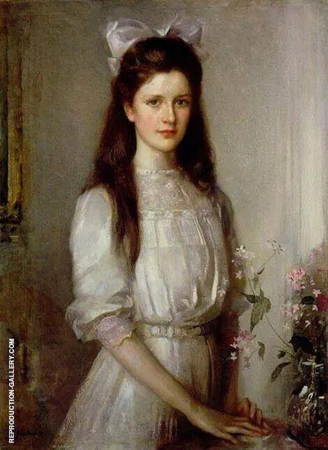 Miss Christian Elspeth Mallock By Edward Arthur Walton