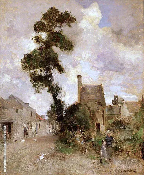 Back Wynd Ceres By Edward Arthur Walton