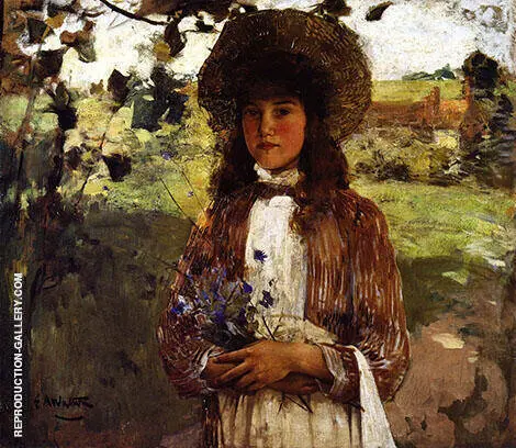 Bluette By Edward Arthur Walton