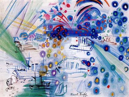 The 14th of July By Raoul Dufy
