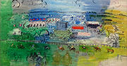 Racecourse at Epsom By Raoul Dufy