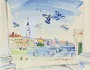 The Grand Canal Venice 1938 By Raoul Dufy