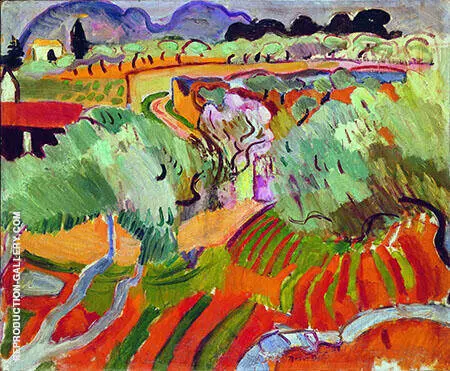 The Provence Landscape 1905 By Raoul Dufy