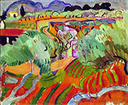 Dufy The Provence Landscape 1905 By Raoul Dufy