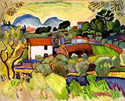 The River 1935 By Raoul Dufy