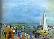 The Sea at Deauville By Raoul Dufy