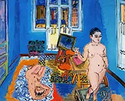 The Two Models 1930 By Raoul Dufy