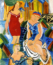 Three Bathers By Raoul Dufy