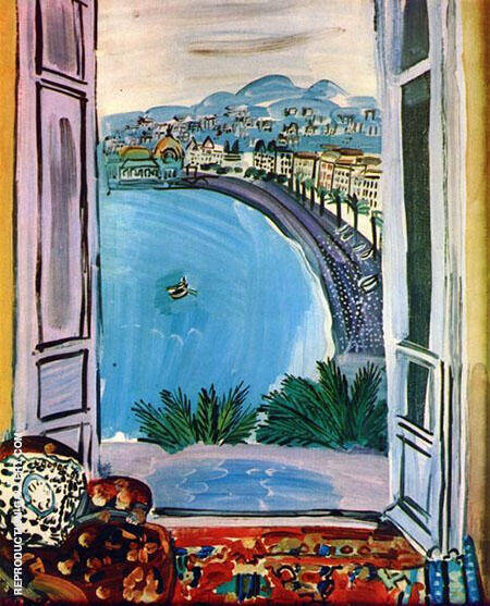 Window at Nice 1953 by Raoul Dufy | Oil Painting Reproduction