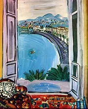 Window at Nice 1953 By Raoul Dufy