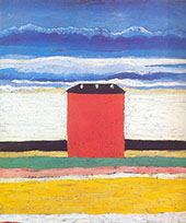 Red House 1932 By Kazimir Malevich