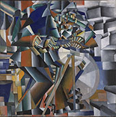 The Knife Grinder By Kazimir Malevich