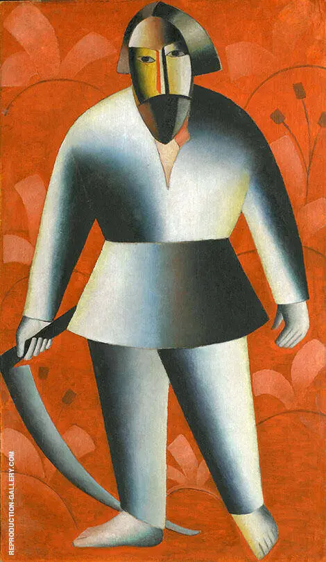 Reaper By Kazimir Malevich