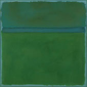 Green Over Blue By Mark Rothko (Inspired By)