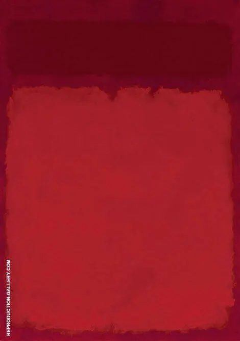 Two Reds over Magenta By Mark Rothko (Inspired By)