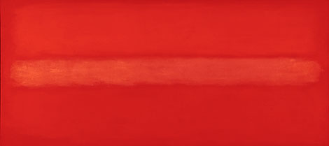 Crimson Line By Mark Rothko (Inspired By)