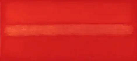 Crimson Line By Mark Rothko (Inspired By)