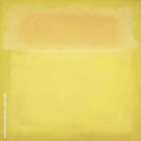 Yellow on Yellow By Mark Rothko (Inspired By)