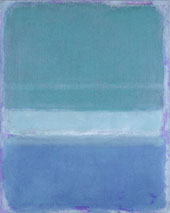 Blues over Violet By Mark Rothko (Inspired By)