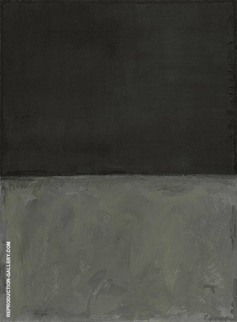 Grey and Black by Mark Rothko (Inspired By) | Oil Painting Reproduction