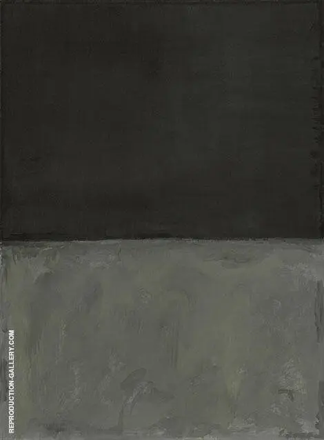 Grey and Black By Mark Rothko (Inspired By)