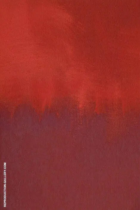 Red Over By Mark Rothko (Inspired By)