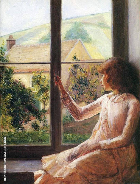 Child At the Window 1891 by Lilla Cabot Perry | Oil Painting Reproduction