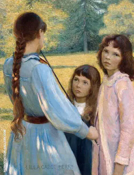 The Open Air Concert 1890 By Lilla Cabot Perry