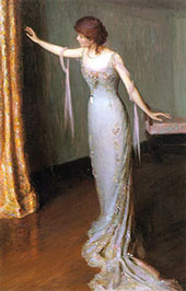 Lady in an Evening Dress 1911 By Lilla Cabot Perry