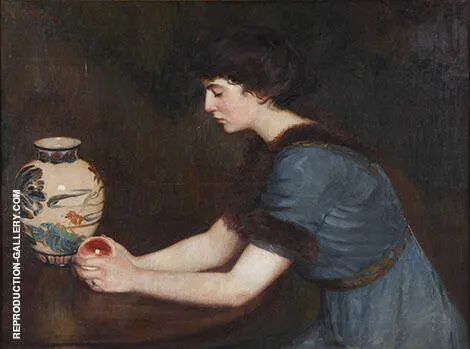 At the Window By Lilla Cabot Perry