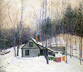 A Snowy Monday By Lilla Cabot Perry