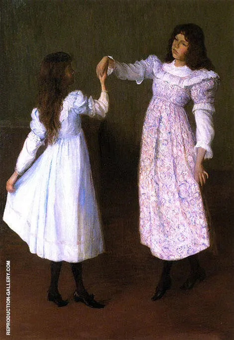 Children Dancing II 1895 By Lilla Cabot Perry
